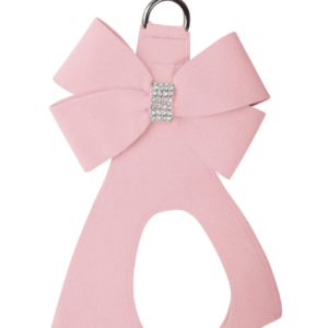 Puppy Pink Nouveau Bow Step In Harness